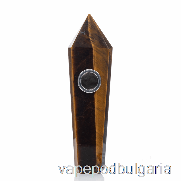 Vape 10000 Дръпки Astral Project Gemstone Pipes Tiger's Eye